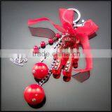 Newest Style Promotion High Quality Cartoon Teddy Bear Top Selling Keychain