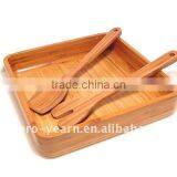 Bamboo Food Tea Catering Serving Tray