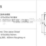 Y045 YYU Factory Ceramic wc Toilet Sanitary thumbnail-2