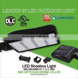 UL DLC Certification and Magnesium Alloy Housing 200w Led Outdoor Parking Lot Lighting