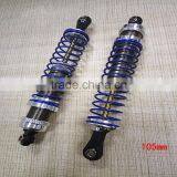 RC Model off Road Car Billet Machined 105mm Shock Set for 1/10 D90