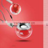 Mini Crystal Plastic Colorful Bluetooth Speaker With Strip thumbnail-4