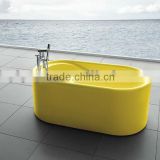 acrylic simple modern bathtub,cheap freestanding bathtub