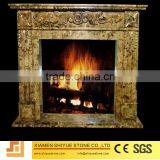 Modern Carve Granite Fireplace