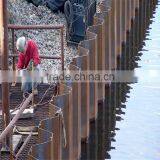 400*170mm Sy295 Water-resisting u Type Hot Rolled Used Steel Sheet Pile for Sale thumbnail-5