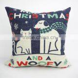 Custom Christmas Digital Design Cushion Covers Square Pillow Cover 16*16 thumbnail-2