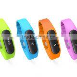 Bluetooth Waterproof Fitness E06 Smart Band Tracker Smart Watch With Oled Touch Panel for Mobile Phones thumbnail-4