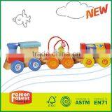 Construction Train Wooden Toy thumbnail-2