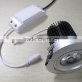 Fire-rated accessible 10W led COB downlight With Five Years Warranty for partial lighting LED COB Downlight
