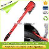 Long Handle pp Car Wheel Brush, Auto Cleaning Tire Brush
