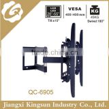Extentable Full motion Arm LCD Tv Wall Mount Bracket up to 55 inch
