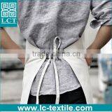 Upscale Urban Style 100% Cotton Canvas Cheap Adult White Color Bib Apron thumbnail-2