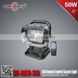 50W LED CREE LED Remote Control Search Light CE/ROHS original factory product