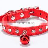 Fashion Design Soft PU Small Bell Custom Metal Chain Dog Collar Dog Collar PU Chains thumbnail-4