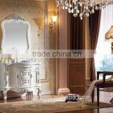 2016 Hot Sales Bathroom Vanity Village Solid Wood White Bathroom Cabinets WTS819