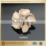 2014 Fashion Flower Shape Teardrop Rhinestone Buttons