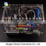 Horizontal Water Cooling PC Raditor ATX Computer PC Case thumbnail-3