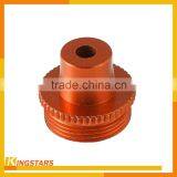 High Precision Turned Parts, Chrome Plating / Powder Coating Aluminum CNC Machining thumbnail-1