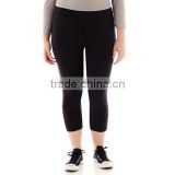 City Streets Cropped Yoga Pants 2015 new design
