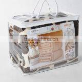 Most Popular Colorful Giraffe Print Flannel Blanket thumbnail-4