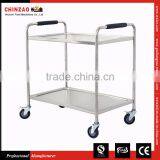 Stainless steel Hotel Trolley/Stainless Steel Dining Cart/Stainless Steel Serving Cart