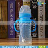 2016 New Style 100% Silicone BPA-Free 270ML Wide Neck Baby Bottle