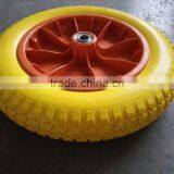 High Quality PU Wheel for Hand Cart 3.00-8 thumbnail-3