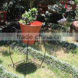 2 Pot Stand With Orange Pot thumbnail-1