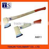 Felling Axe With Wooden Handle thumbnail-1