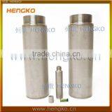 2 5 20 45 70 80 90 150 Microns Sintered SS 304 316L Stainless Steel Chemical Air Mesh Filter Tube