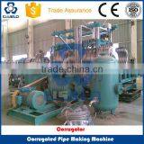 CE STANDARD HIGH PERFORMANCE BIG OUTPUT HDPE PVC DUAL WALL CORRUGATED PIPE EXTRUSION LINE thumbnail-5