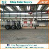 Factory Direct 3 Axles Container Transport Semi-Trailer Heavy Duty Flatbed Semi Trailer thumbnail-6