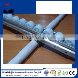 Galvanized steel frame roller track in pipe racking system