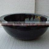 NATURAL JET BLACK MARBLE SINKS thumbnail-1