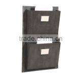 Antique Design 2 Slot Hanging Metal Mailbox thumbnail-1