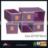 Four Cells Foldable Waterproof Storage Bins thumbnail-1