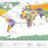 CT-483 2016 Creative Fashion New Design Hard Paper World Map for Travel Decorative World Map thumbnail-3