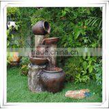 Beautiful Bowl Resin Led Light Japanese Garden Water Fountain thumbnail-4