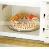 CY124 Homemade DIY Microwave Oven Baked Potato Chips Maker Device Plate Kitchen Tool