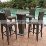 Garden Set/ Outdoor Poly Rattan Table Set