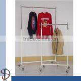 Clothing Display Rack With Adjustable Tube