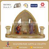 8.5 Inch Resin Holy Family Catholic Religious Candles thumbnail-1