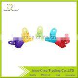 Small Short Colorful Plastic Pegs thumbnail-1
