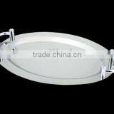 Elegant Stainless Silver Plate for Hotel Using and Low Price thumbnail-1
