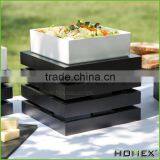 Bamboo Square Crate Riser Slated Storage Box Homex BSCI/Factory thumbnail-5