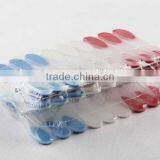 18 pc Three Colours Plastic Clothespin thumbnail-1