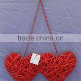 Wicker Heart Valentine's Decoration thumbnail-1