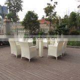 Outdoor Furniture Garden Rattan Wicker Dining Set thumbnail-1