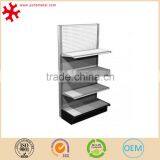 Heavy Duty Metal Stainless Steel Supermarket Gondola Shelving thumbnail-1