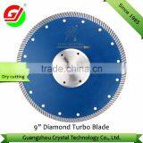 Hot Selling High Quality 9" 230mm Diamond Turbo Saw Blade for Granite/ Diamond Blade for Granite/diamond Tool Manufacturer thumbnail-2